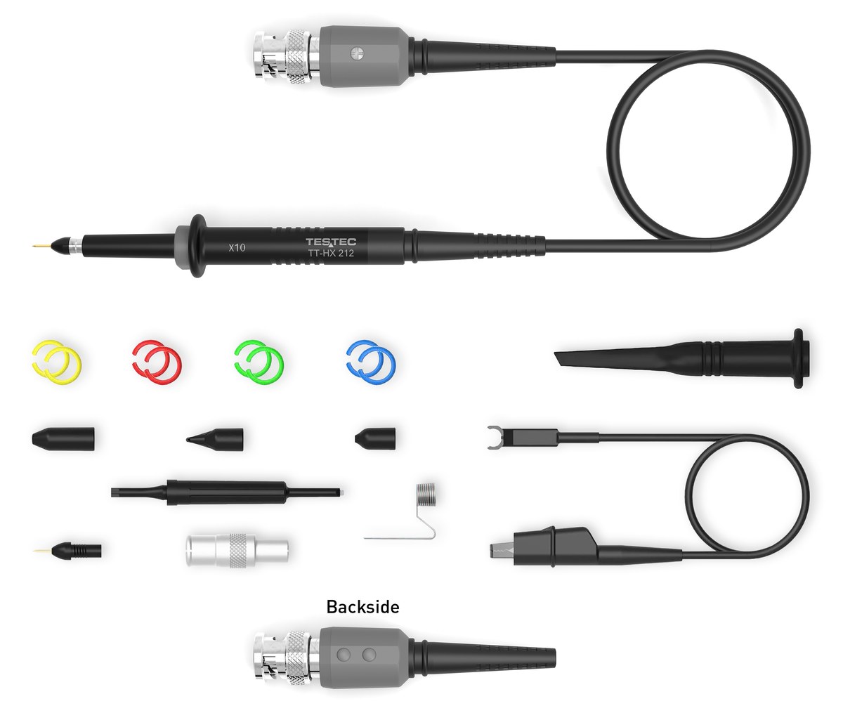 Testec TT-HF 212RA passive oscilloscope probe x10（Readout） / 300 MHz