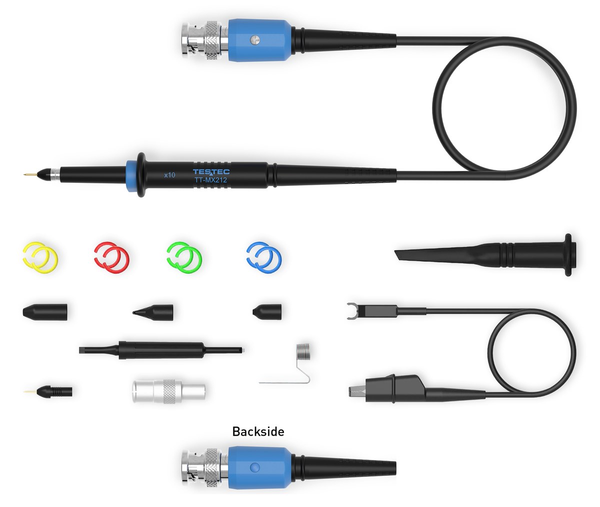 Testec TT-MF 212 passive oscilloscope probe x10 / 250 MHz